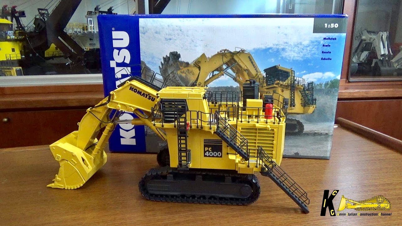 Komatsu PC4000 Mining Excavator 1:50 by Nzg Model Review