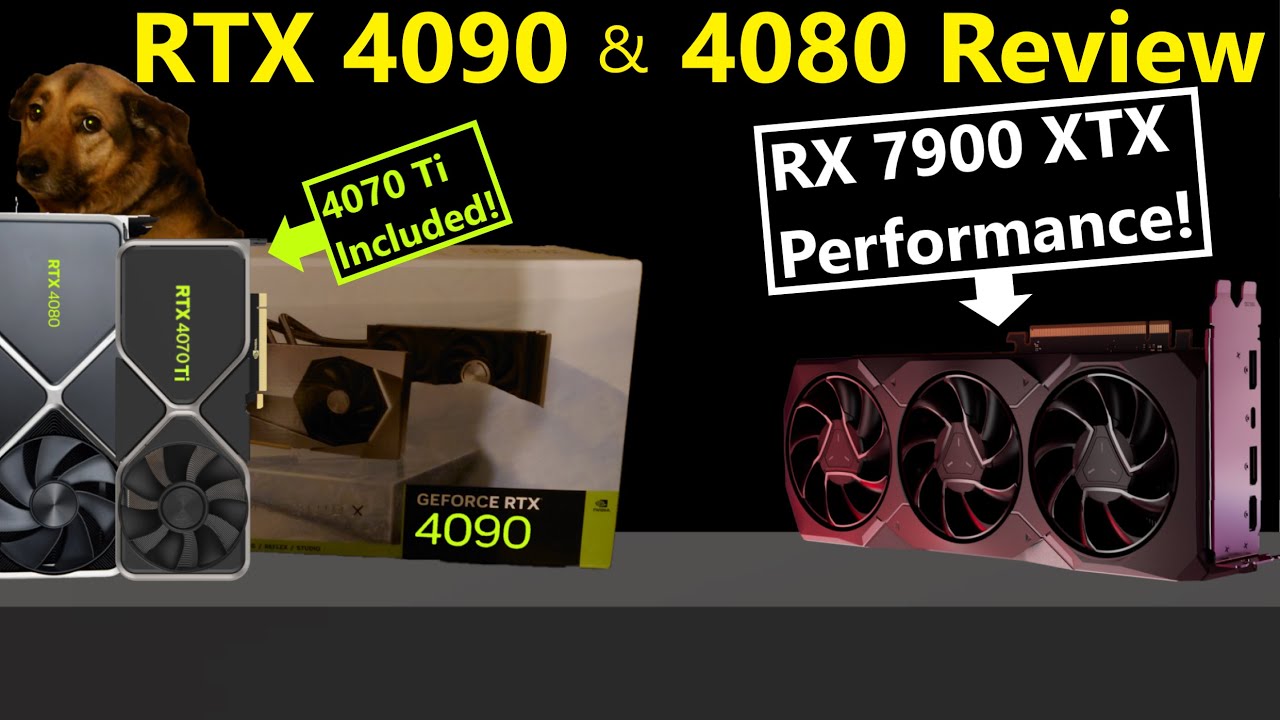 RTX 4090 Liquid & 4080 Founders Review (+ RX 7900 XTX Benchmarks Leak!)