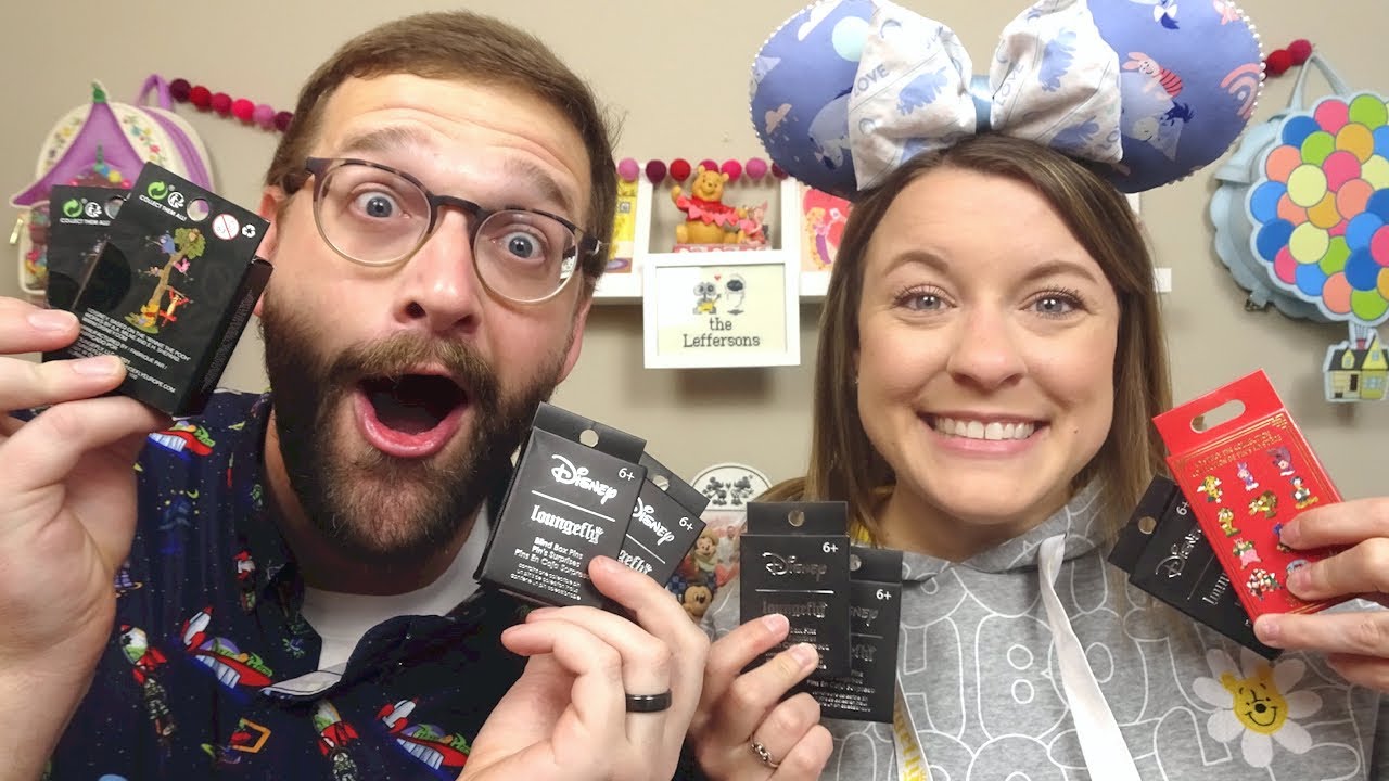 Disney Pin Unboxing!! Winnie the Pooh Loungefly + Lunar New Year Pins!