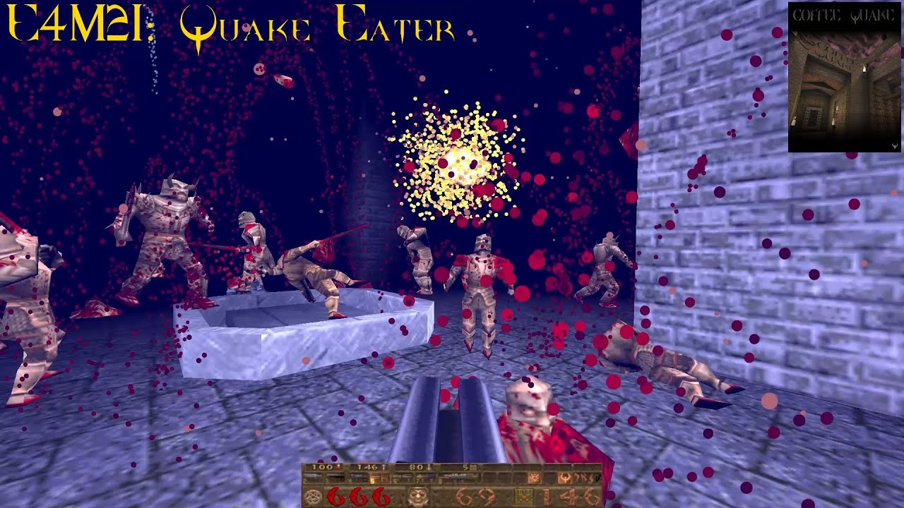 Coffee Quake (Normal) - E4M21: Quake Eater