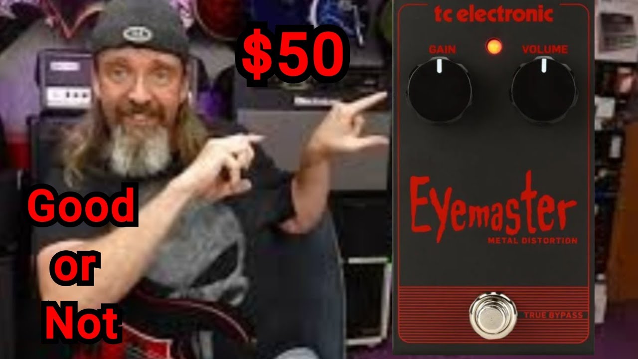 Педаль дисторшна TC Electronics "EYEMASTER". Можно ли добиться хорошего тона?