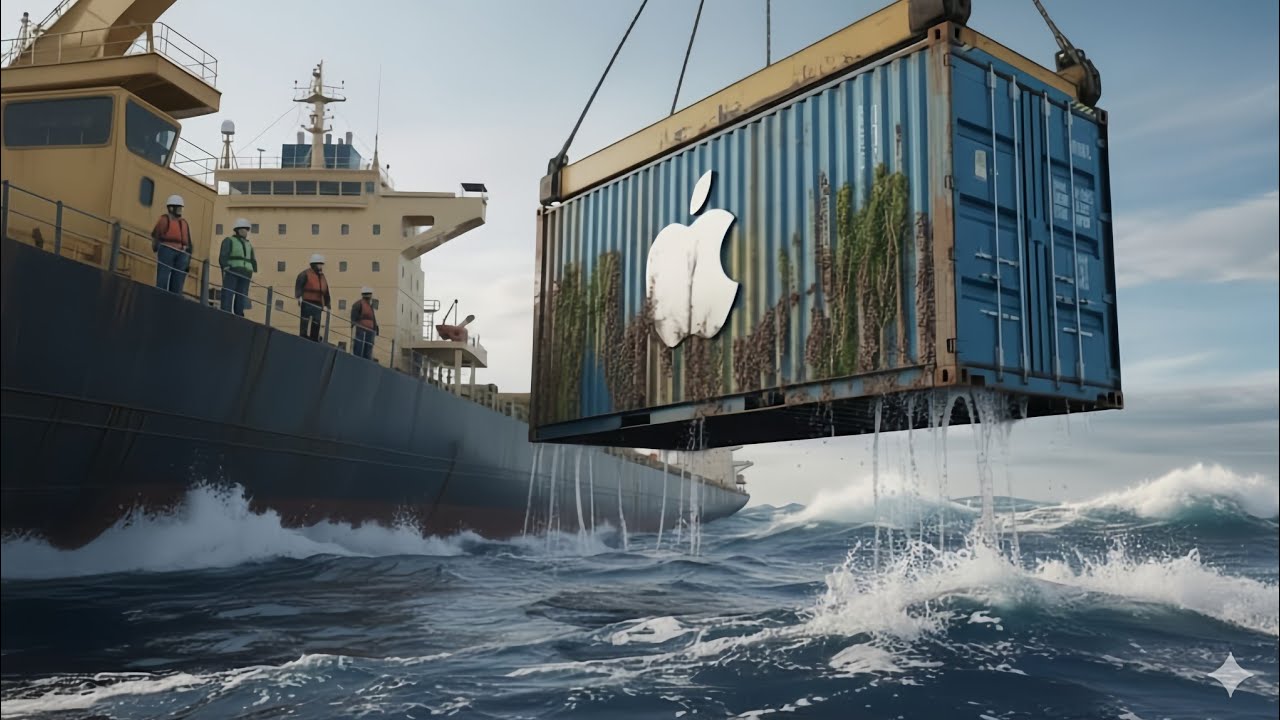 $280,000,000 iPhone Container Discovered Deep Under the Sea  Real Salvage Recovery