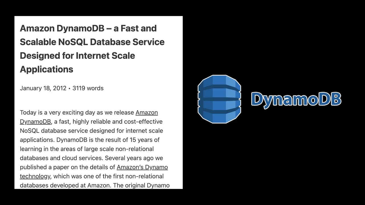 아마존은 왜 Dynamo를 버리고 DynamoDB를 만들었나? | 아티클 딥다이브
