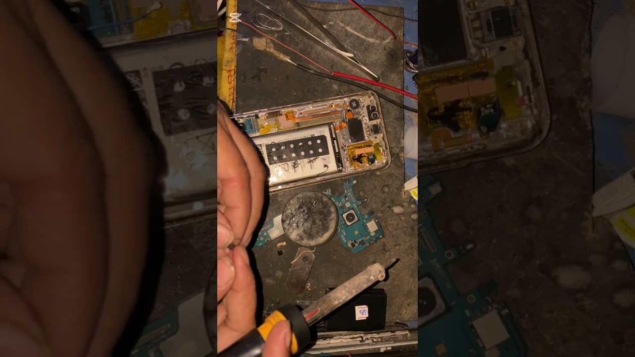 Samsung g955 power button repair solution