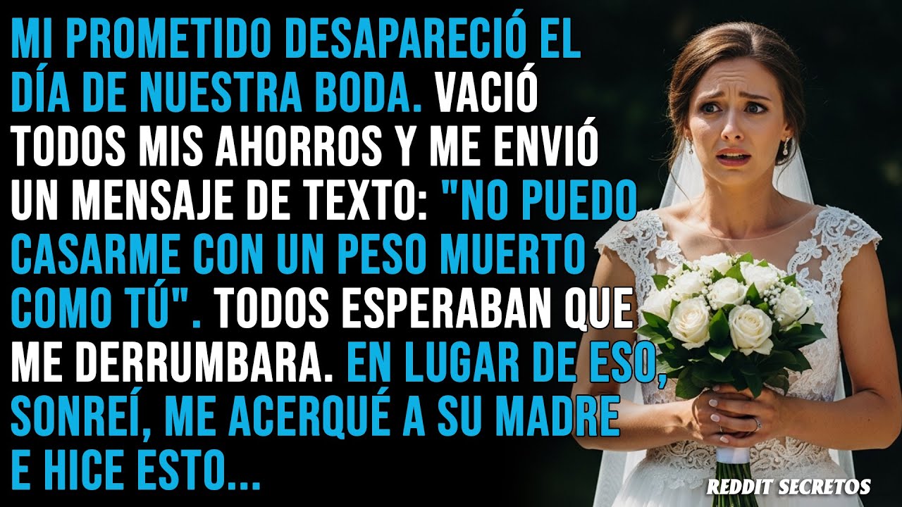 Mi prometido desapareció el día de nuestra boda, pero lo que le hice a su madre dejó a toda la...