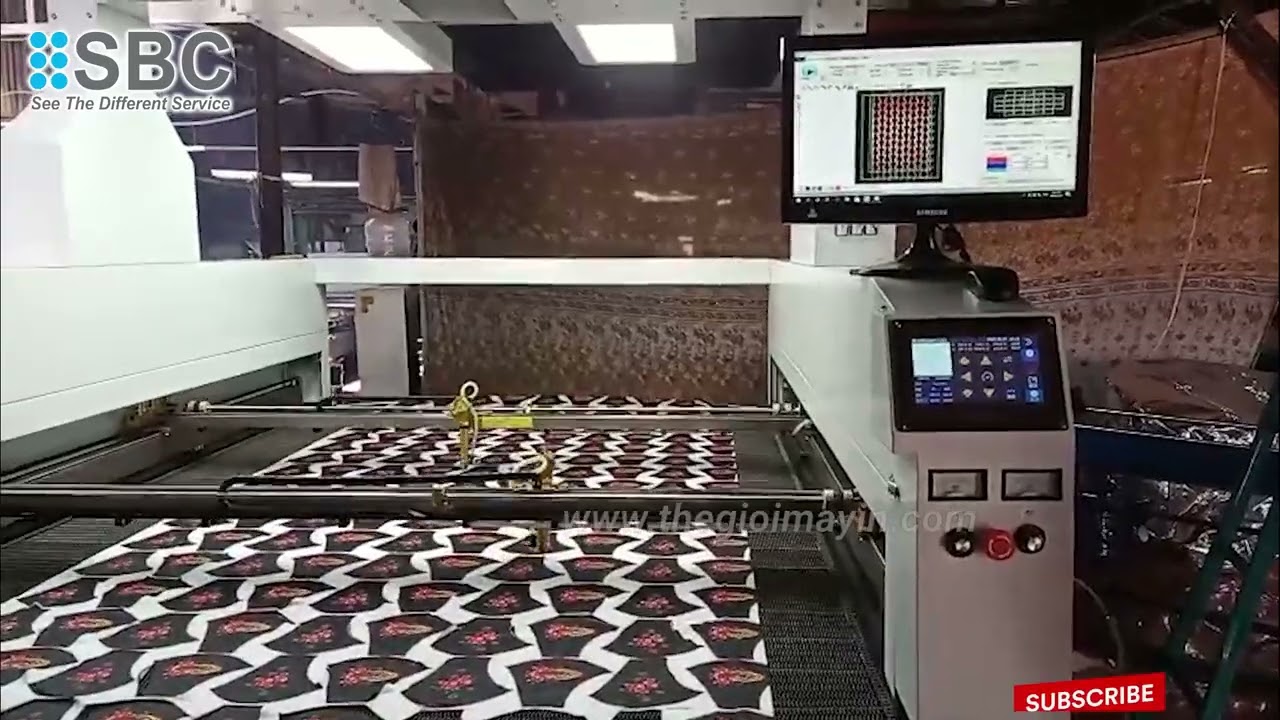 M&aacute;y cắt vải Laser chuy&ecirc;n dụng cho ng&agrave;nh Dệt May