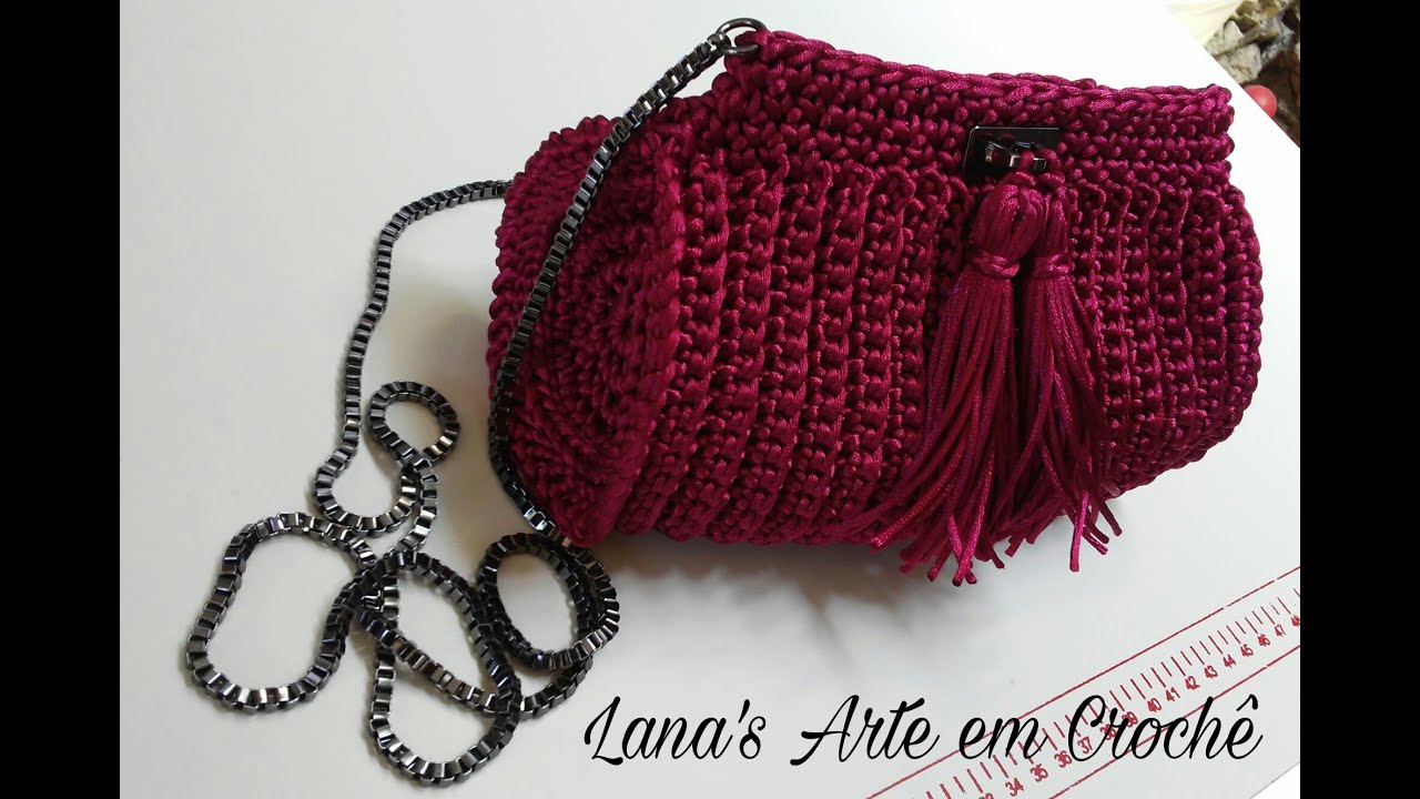 TUTORIAL: Bolsa Clutch (Crochê)