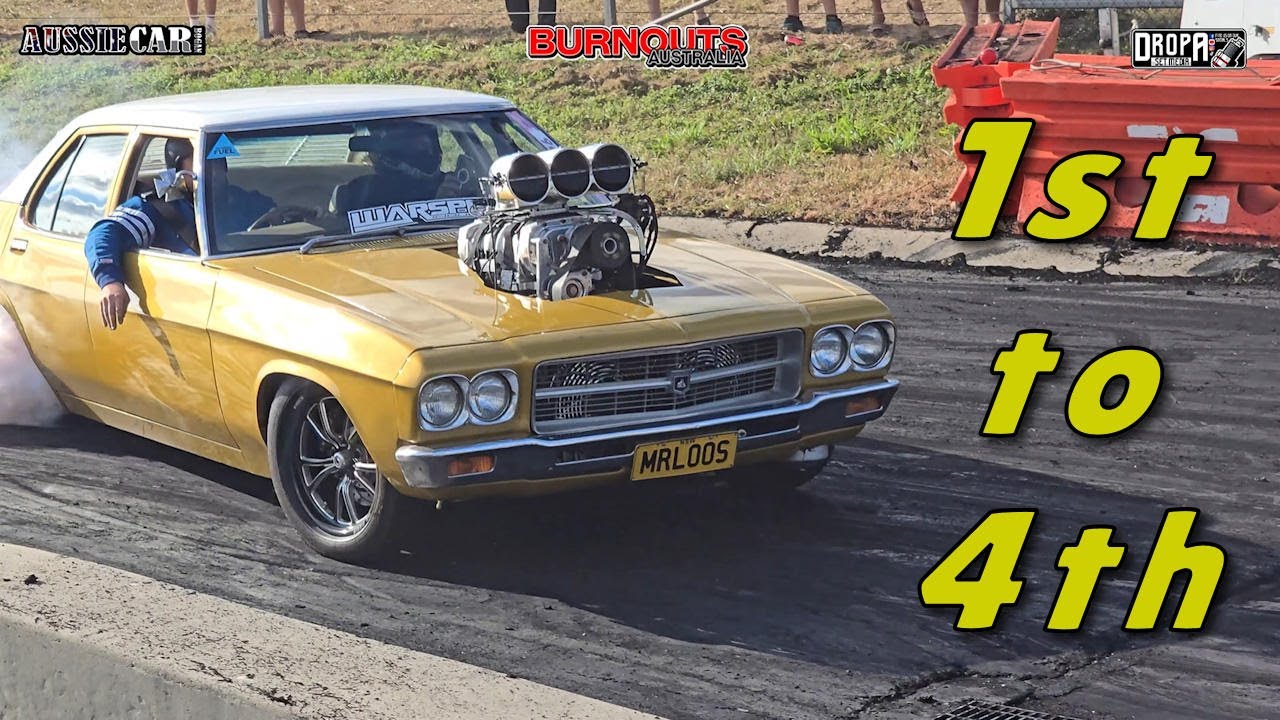 1st to 4th Burnouts - Australian Burnouts