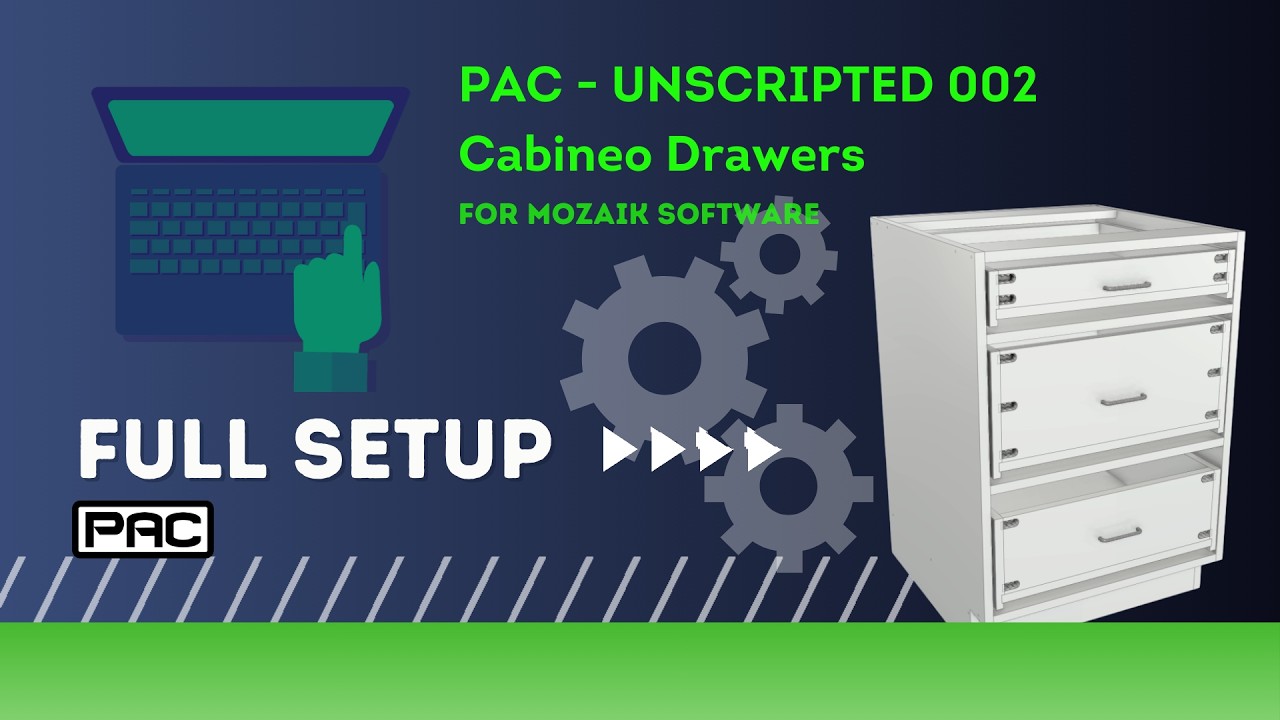 PAC UNSCRIPTED 002 - Cabine Drawers - FULL SETUP