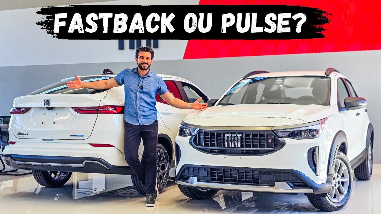 FIAT FASTBACK OU PULSE? QUAIS AS DIFERENÇAS?