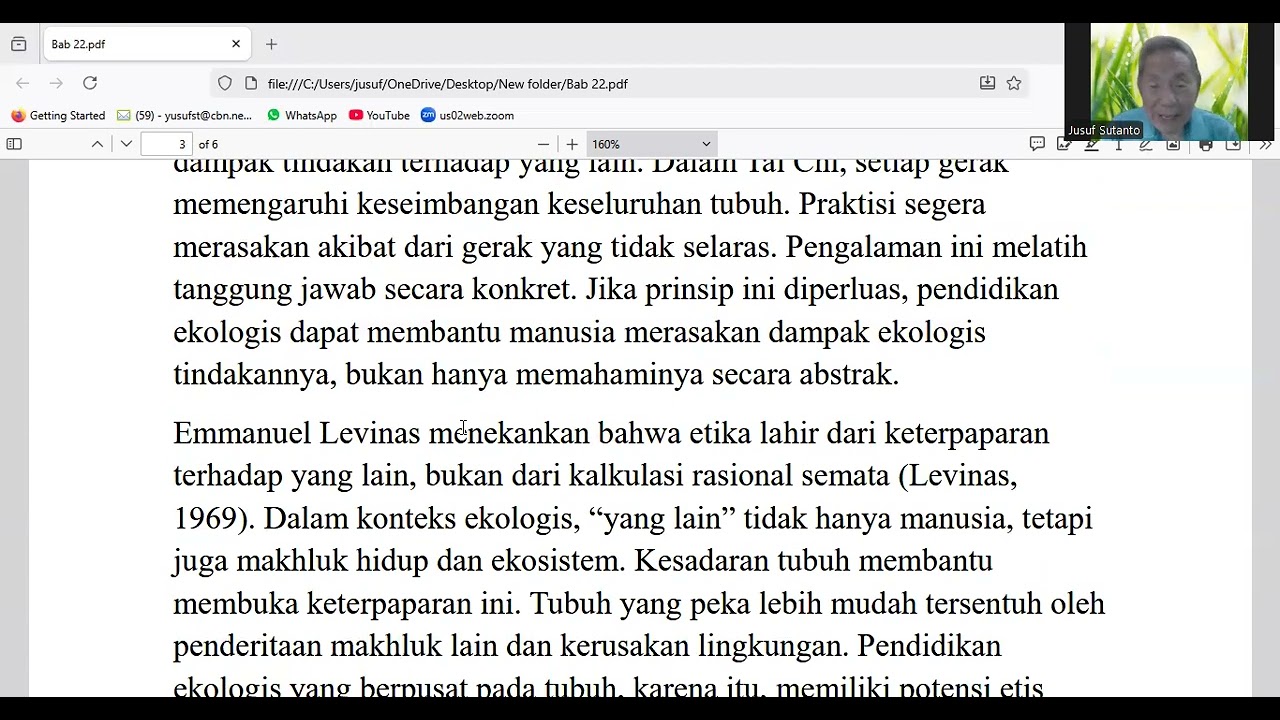 Bab 22 : Ekoteologi TaiChi
