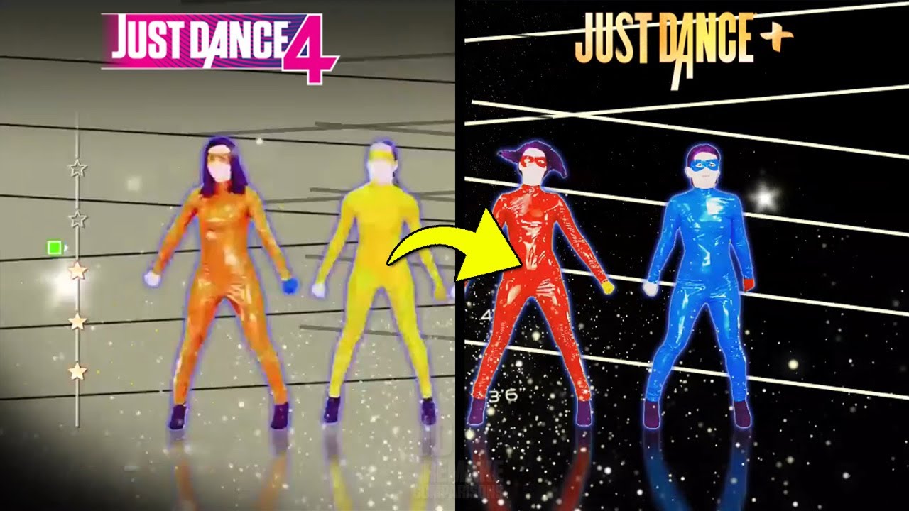 JUST DANCE COMPARISON - OOPS... I DID IT AGAIN | JD4 x JD+