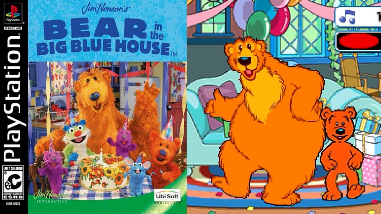 Bear in the Big Blue House [38] PS1 Longplay