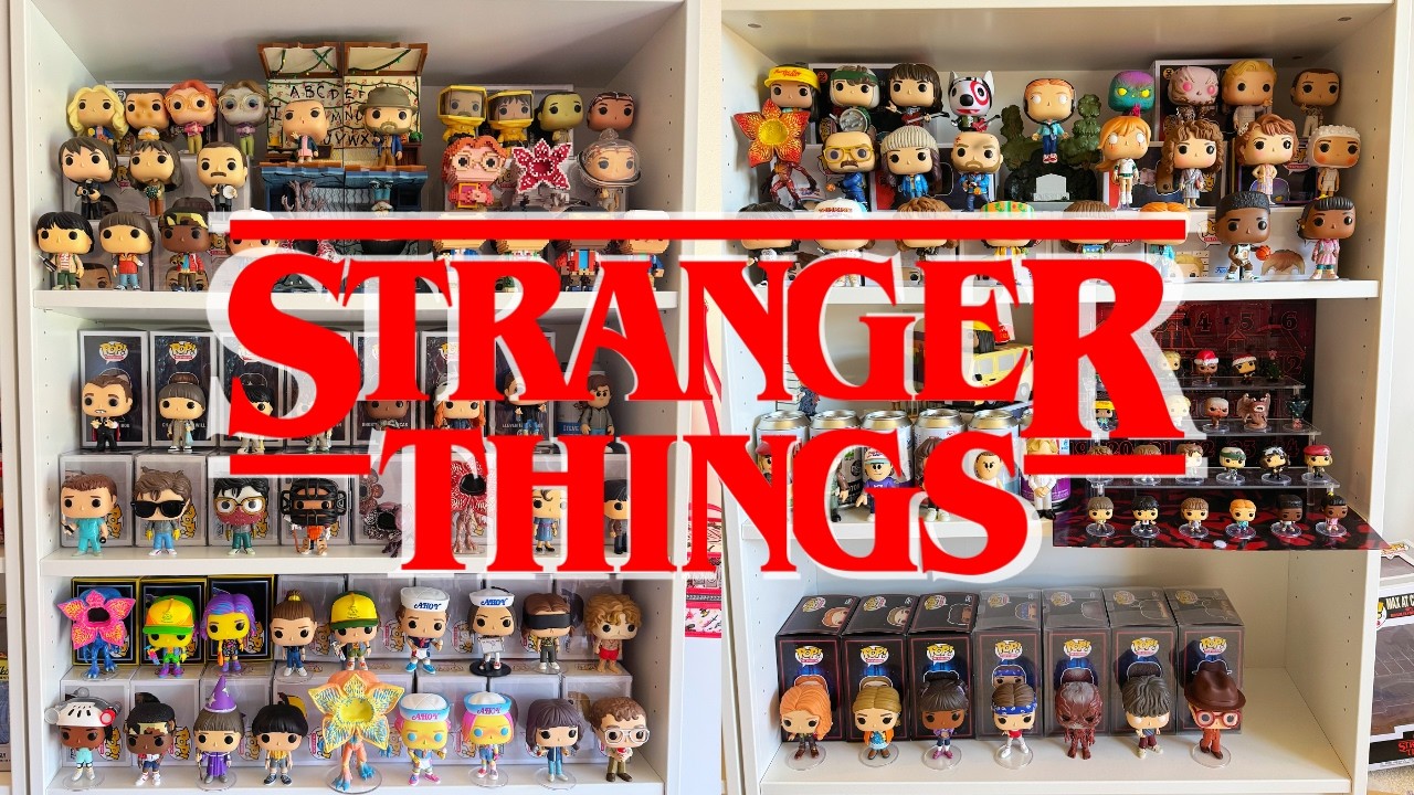 Сколько же у меня теперь фигурок Funko Pop по сериалу &laquo;Очень странные дела&raquo;?! (Считая мою коллекцию)