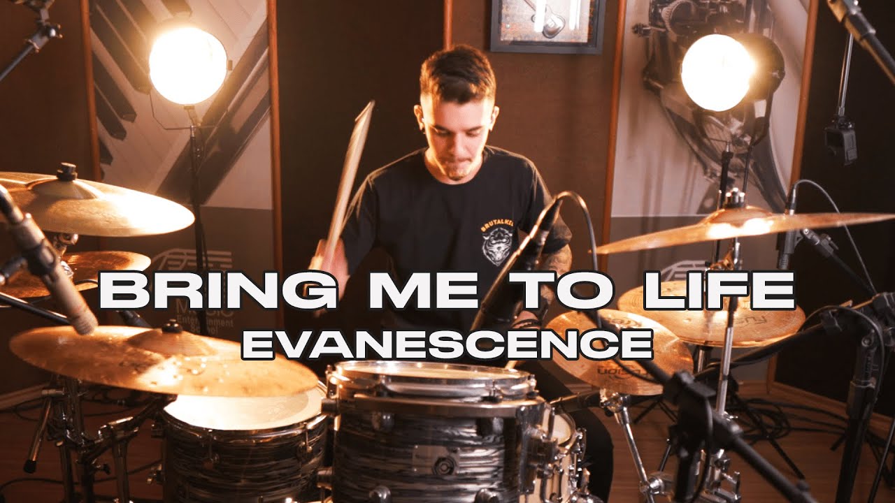 BRING ME TO LIFE - EVANESCENCE | DRUM COVER | GABRIEL MORAES TATU