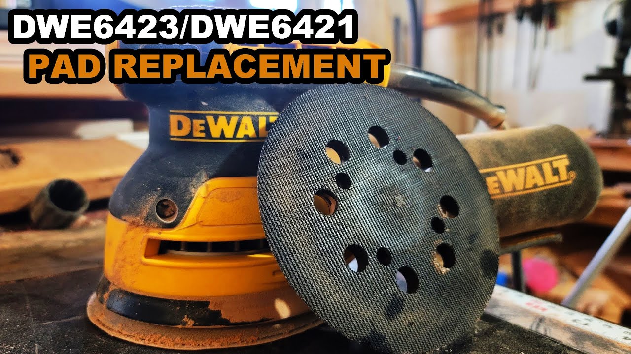 Dewalt DWE6423 DWE6421 Orbital Sanding Pad Replacement Base