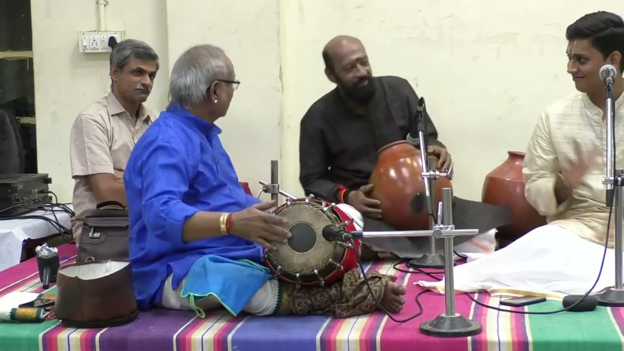 Srimushnam V. Raja Rao Mridangam & Madipakkam Shri MURALI - Ghatam - Thaniavarthanam