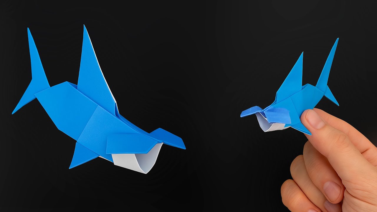 How to Make an Origami Hammerhead Shark – Step-by-Step Tutorial