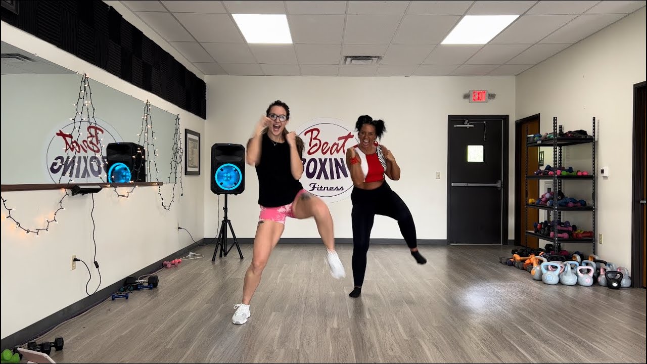 Outta Your Mind..FITNESS ROUTINE!! 🤍🔥 *Beat Boxing Fitness app is now available!!*