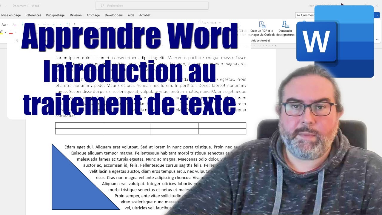 Introduction au Traitement de Texte Word
