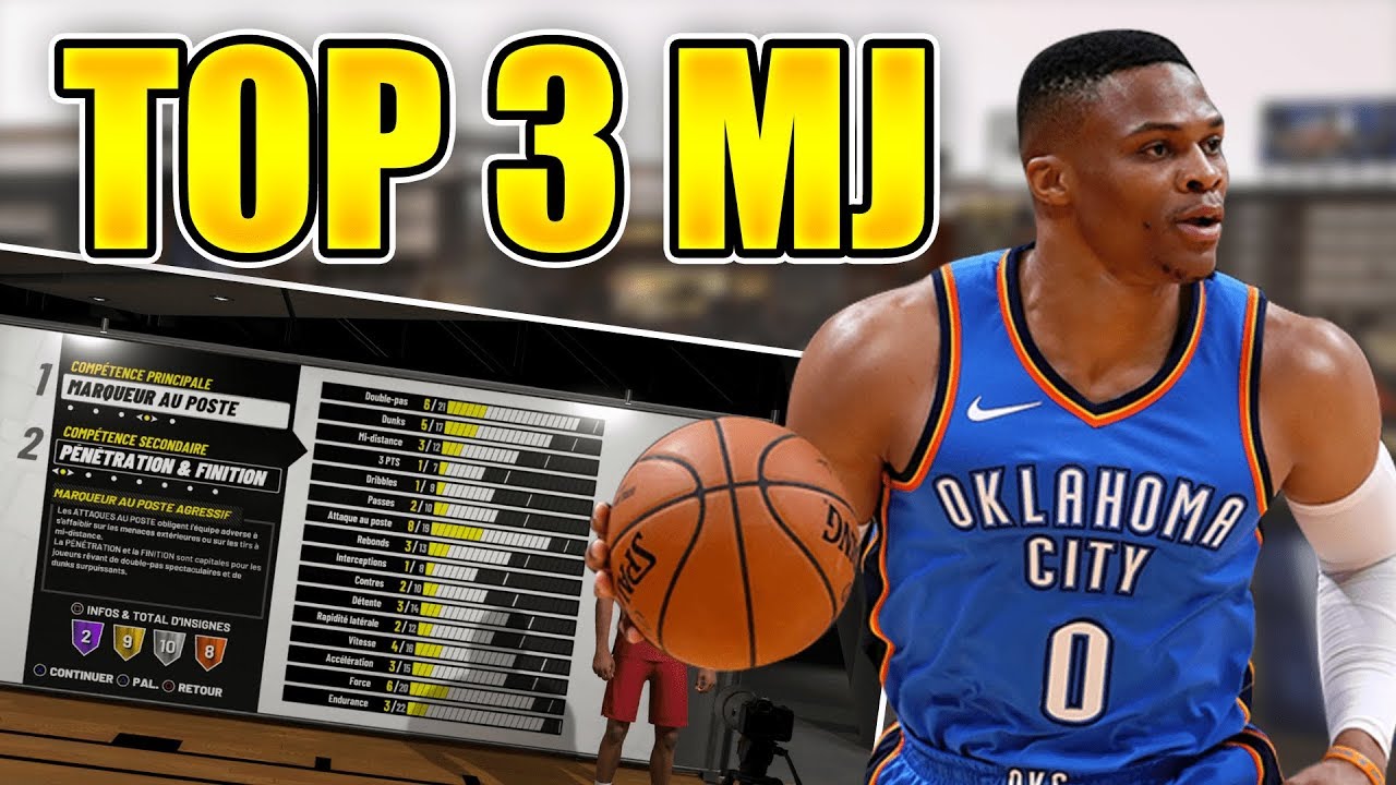 NBA2K19 - TOP 3 MEILLEURS ARCHÉTYPES : LES MENEURS DE JEU !