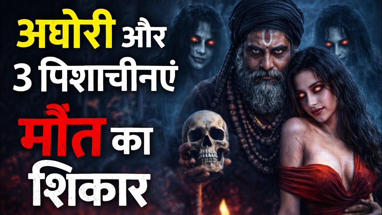 श्मशान में अघोरी और 3 पिशाचिनी | सच्ची डरावनी कहानी | Hindi Horror Story