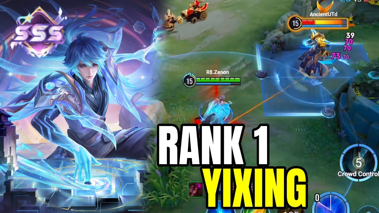 Top 1 Yixing Plays! HIGH RANK DOMINATION | Honor of Kings
