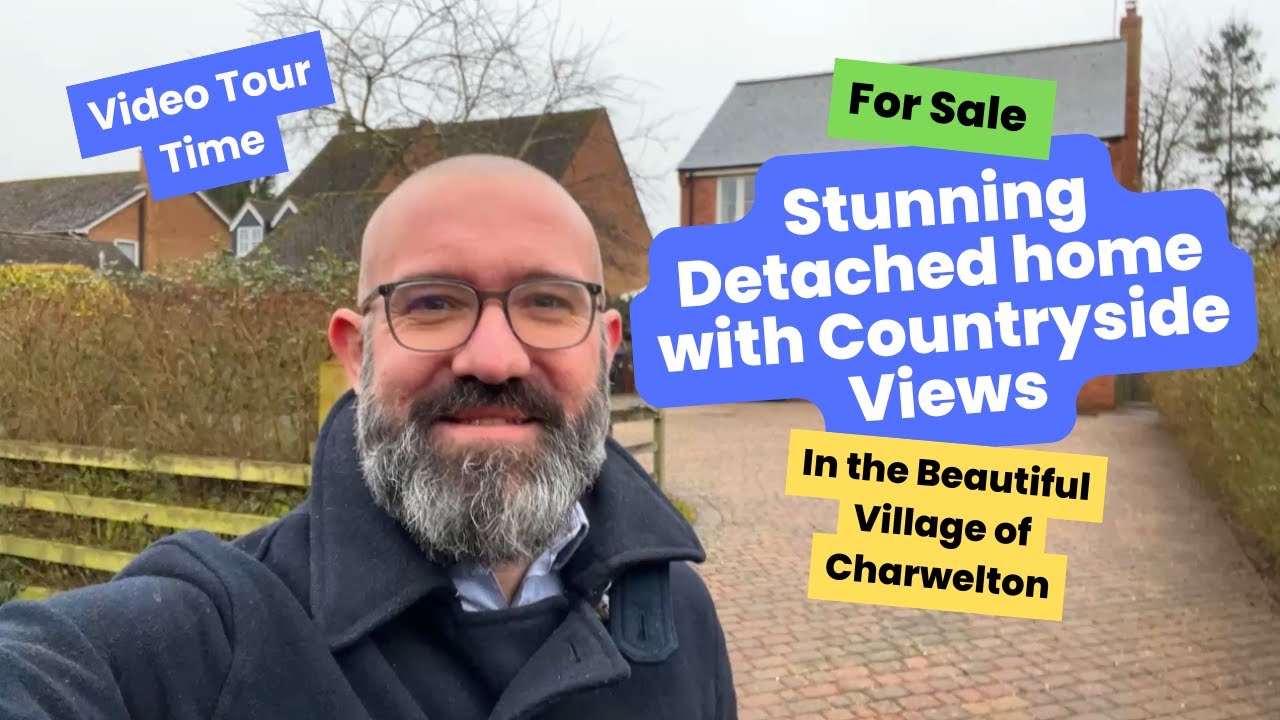 House for Sale in Charwelton! Stunning Detached Home with Countryside Views. Modern & four bedrooms.