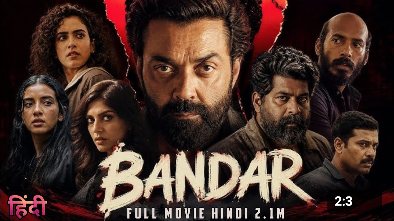 BANDAR Full Movie In Hindi Dubbed | Bobby D, Sanya M, Sapna P, Saba A | Nikhil D, Anurag K