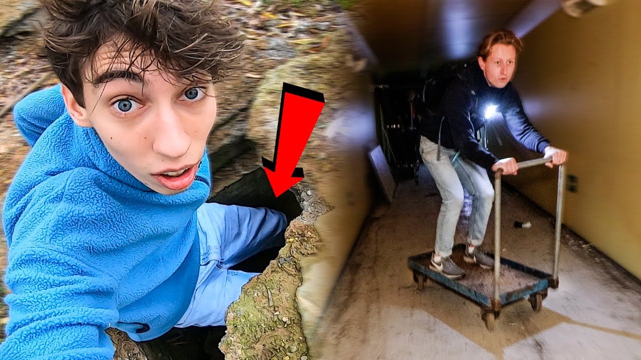 VERLATEN NAVO BUNKER van 50 METER DIEP BEZOEKEN!