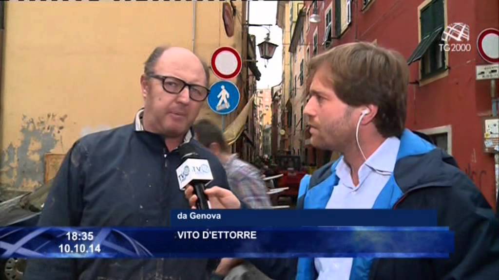 Alluvione a Genova: la città in ginocchio. La cronaca dell'inviato di Tv2000 Vito D'Ettorre
