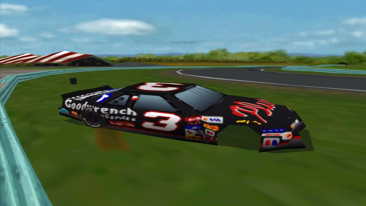 Nascar 98 PS1 Championship Season 13 Watkins Glen THE RACE AT THE GLEN, Watkins Glen, NY