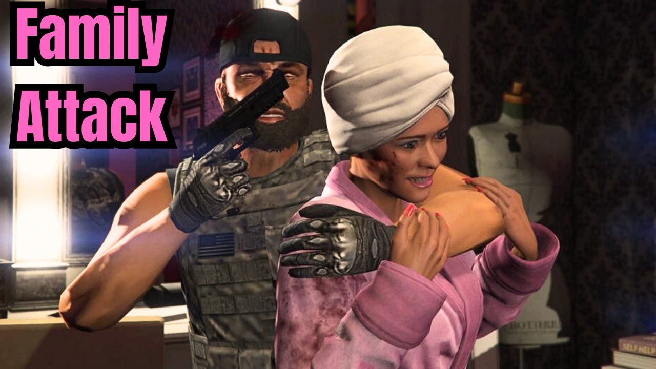 GTA 5 Story Mode Part 11 – Merryweather Attack & Protecting the Family