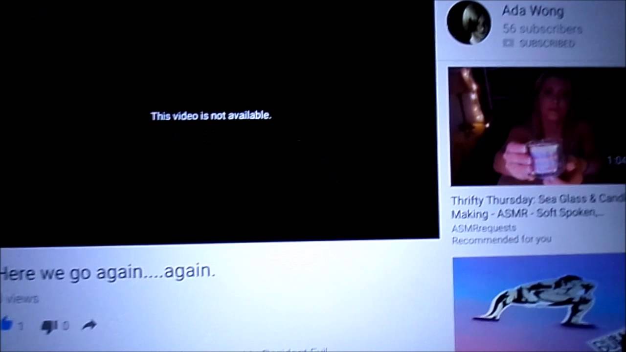 How to fix 'Video Not Available' For Android YouTube App.