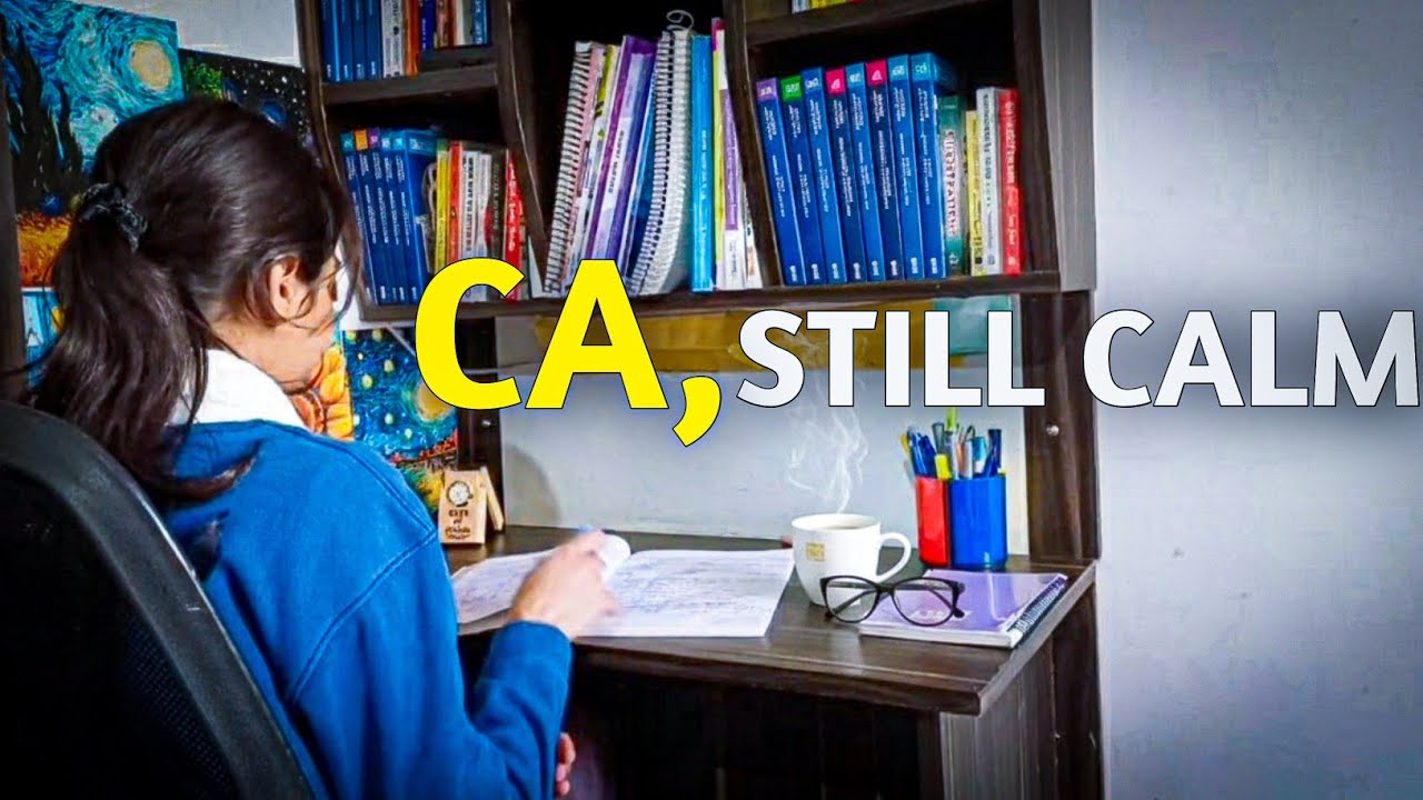 Peaceful CA Inter Exam Preparation Vlog | Winters Without Burnout ❄️ | Jan 26📚
