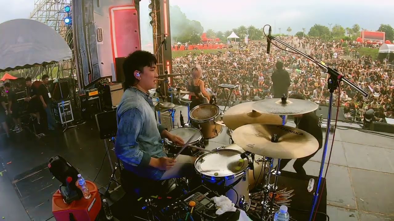 ใครเจ็บกว่ากัน INDIGO Leo Fest 2025 Drumcam