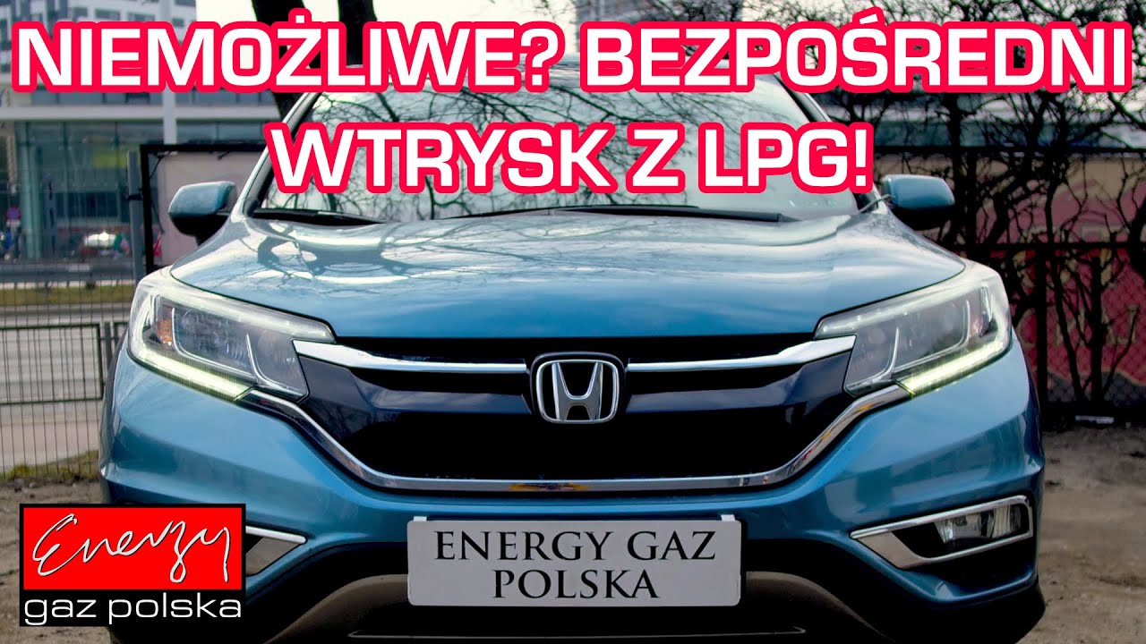 Honda CR-V 2.4 195KM 2014r bezpośredni wtrysk gaz LPG! Montaż LPG Energy Gaz Polska Warszawa!