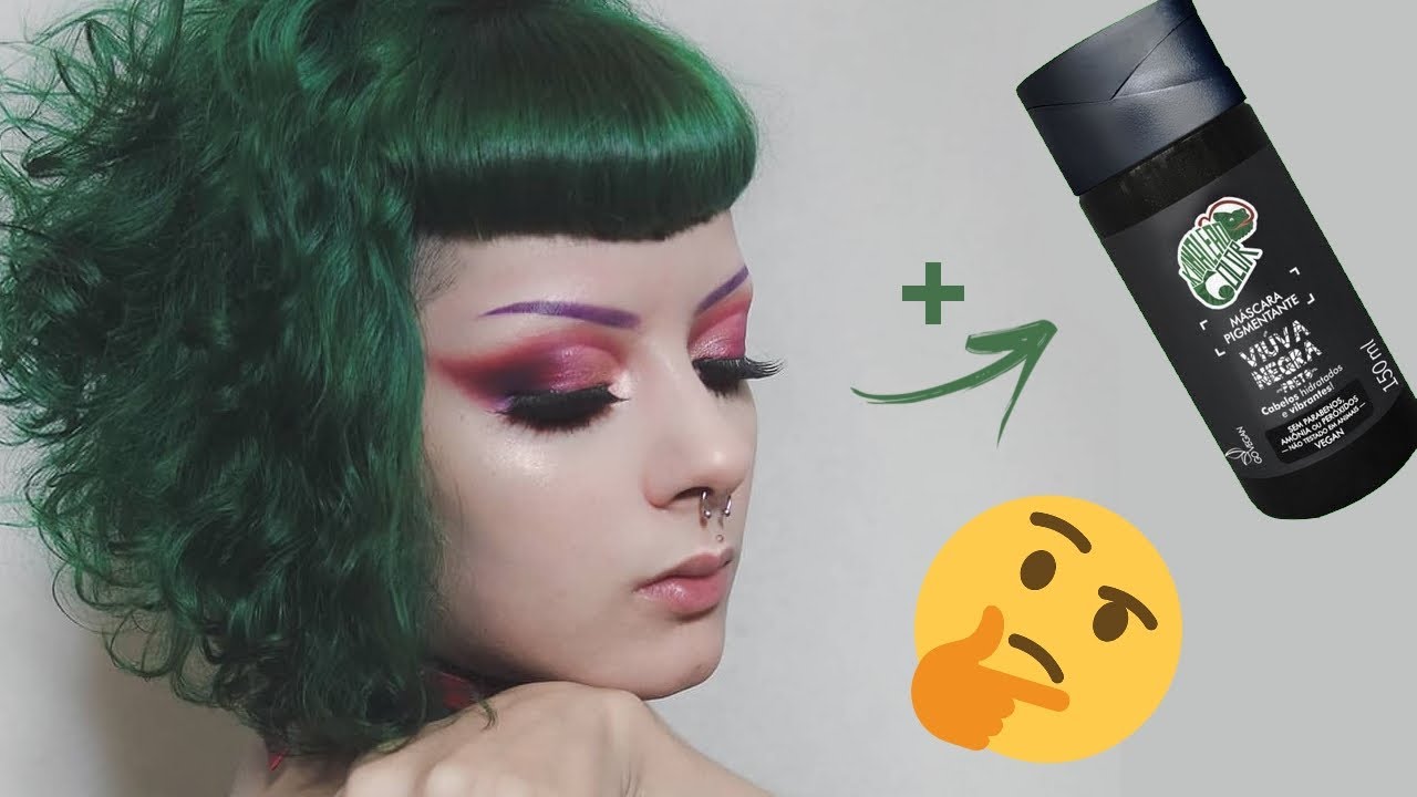 VOLTEI PRO CABELO PRETO | Viúva Negra da Kamaleão Color realmente funciona?