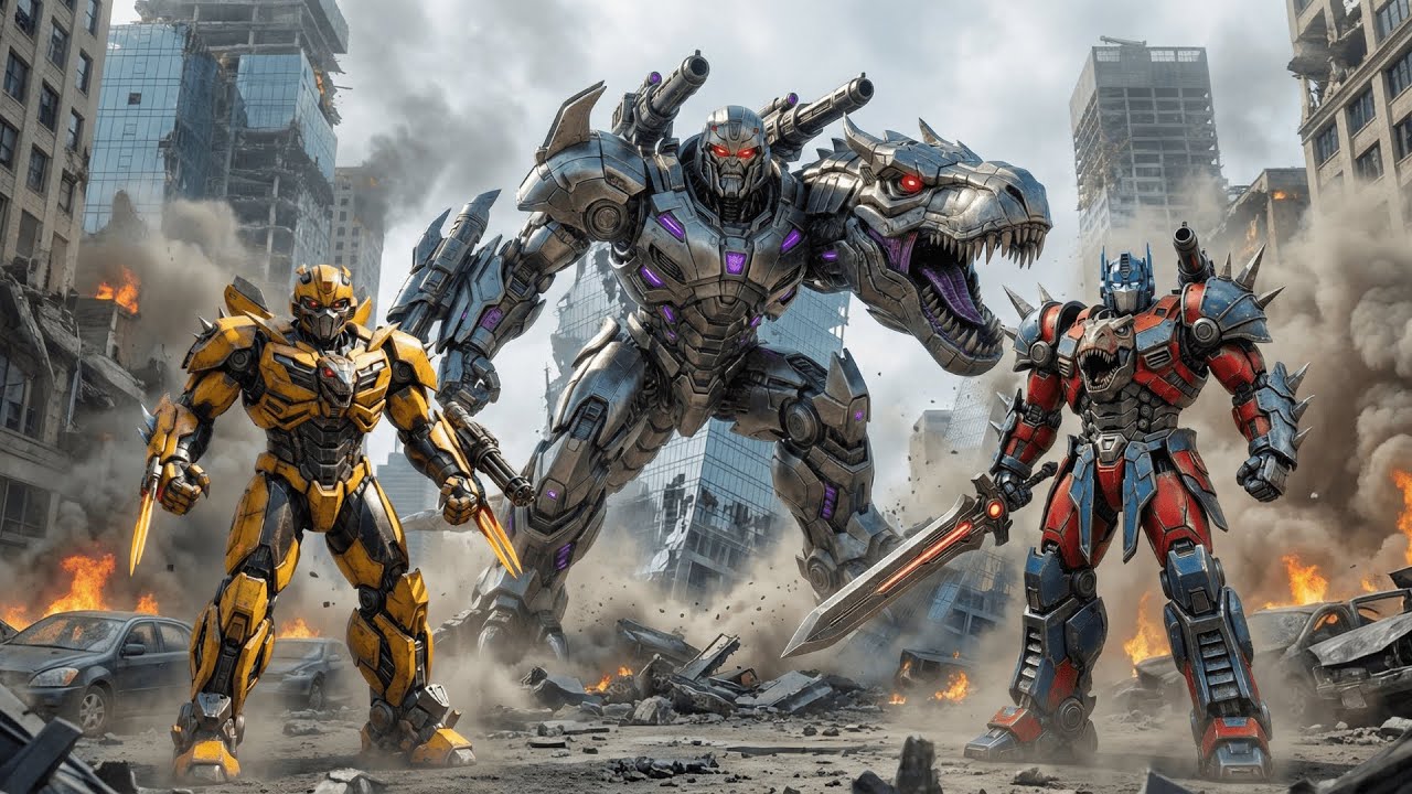What If Optimus Prime Transformed Into Dinosaur Robots?  |  TRANSFORM LEGENDS