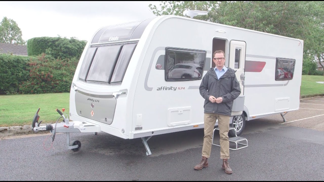 Обзор квадроцикла Elddis Affinity 574 от Practical Caravan 2018.