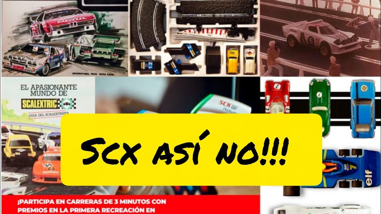 Visita exposición Scalextric en Valencia 