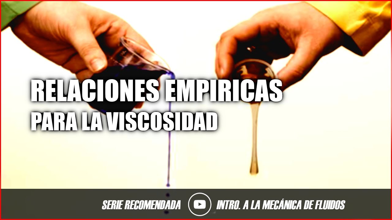 Viscosidad de Líquidos y Gases - Viscosidad Dinámica y Cinemática