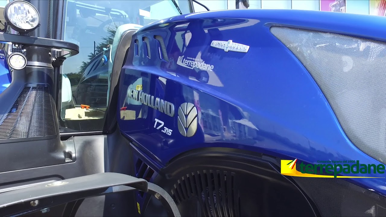 Terrepadane - Consegna del New Holland T7 315