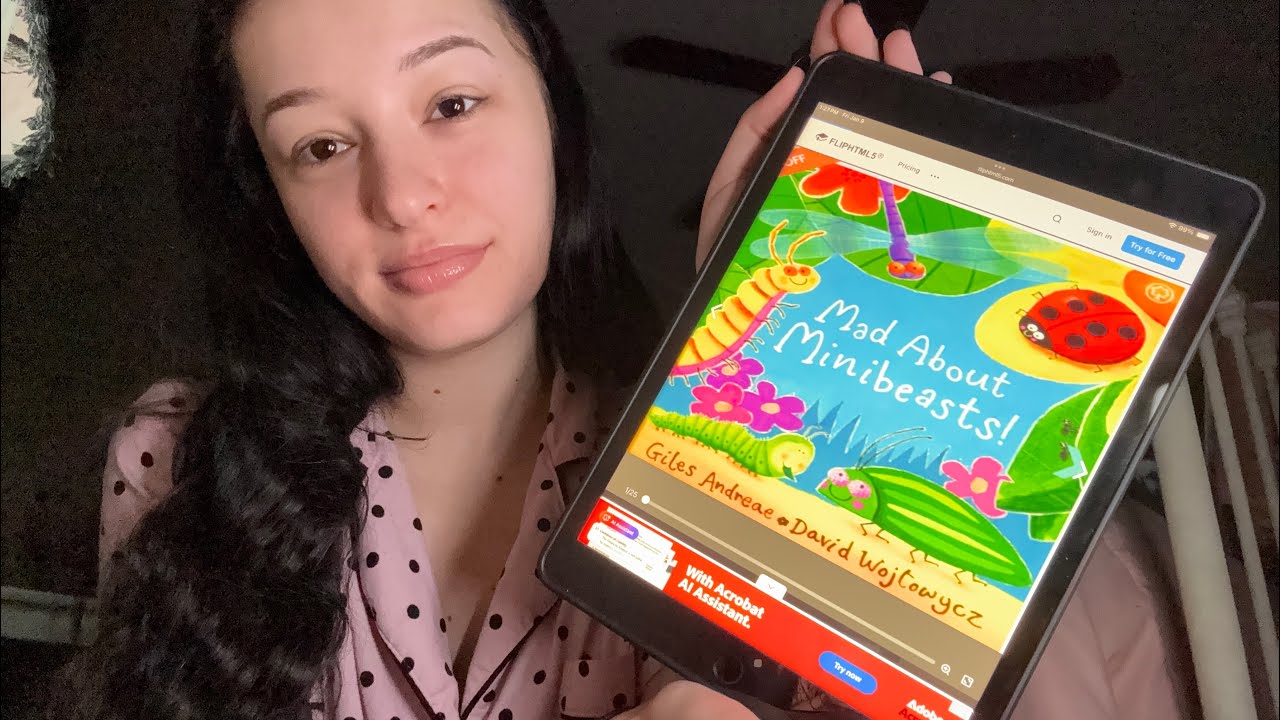ASMR | Reading Mad About Minibeasts!