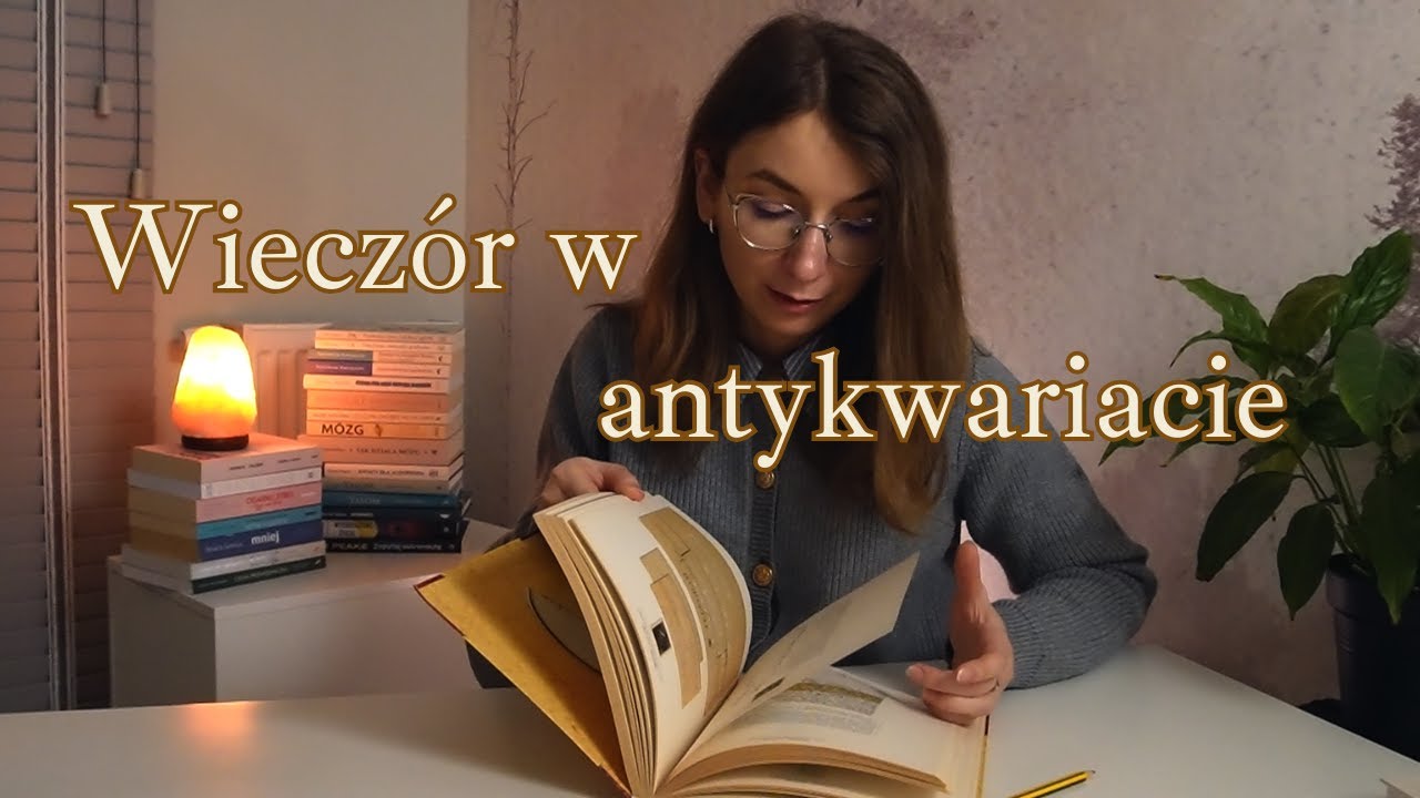 ASMR po polsku 📚Przytulny Wieczór w Antykwariacie • Vintage Bookstore (Roleplay)
