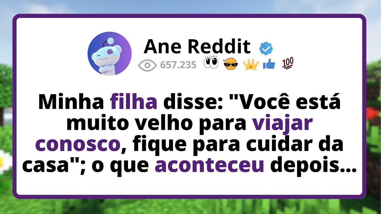 Minha filha DISSE: 