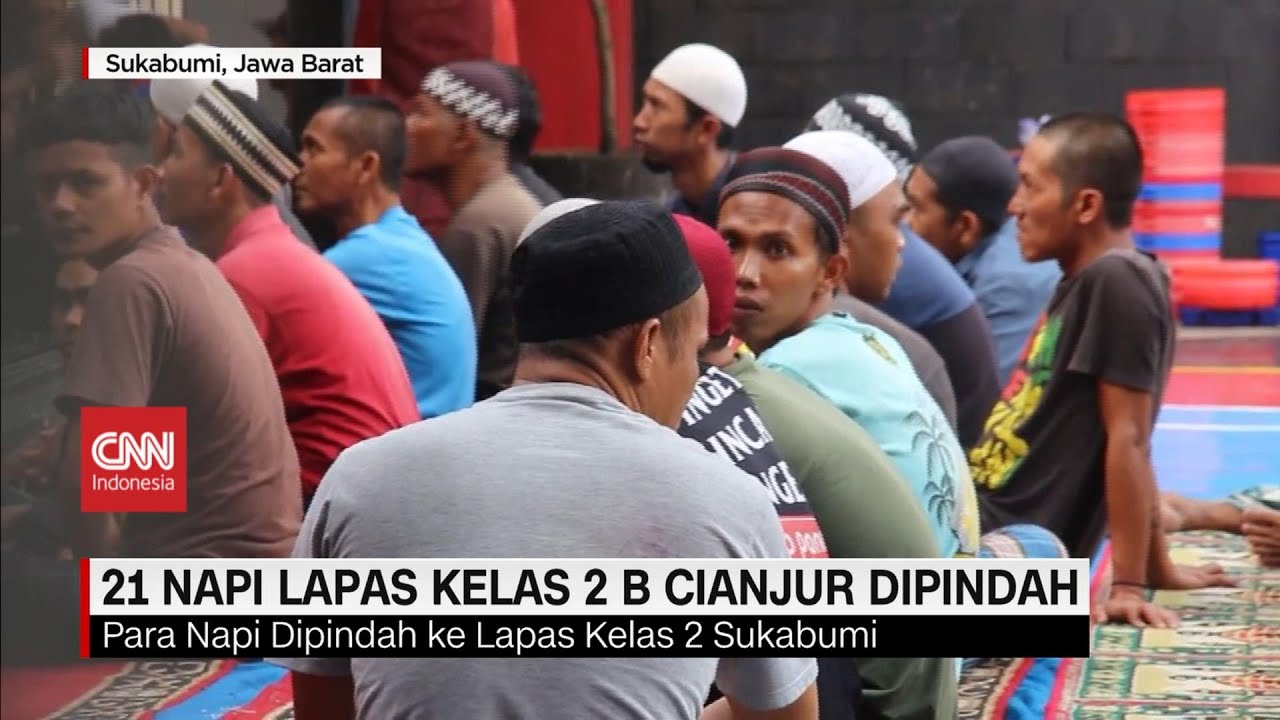 Lapas Cianjur Rusak, 21 Napi Lapas Kelas 2B Cianjur Dipindah