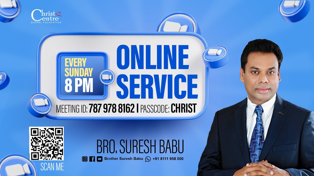 Zoom meeting | Brother Suresh Babu  Ministering | Malayalam Christian Message