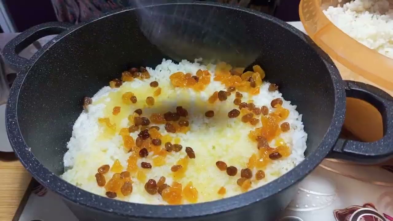 Сладкий Плов | ПОДРОБНЫЙ РЕЦЕПТ
