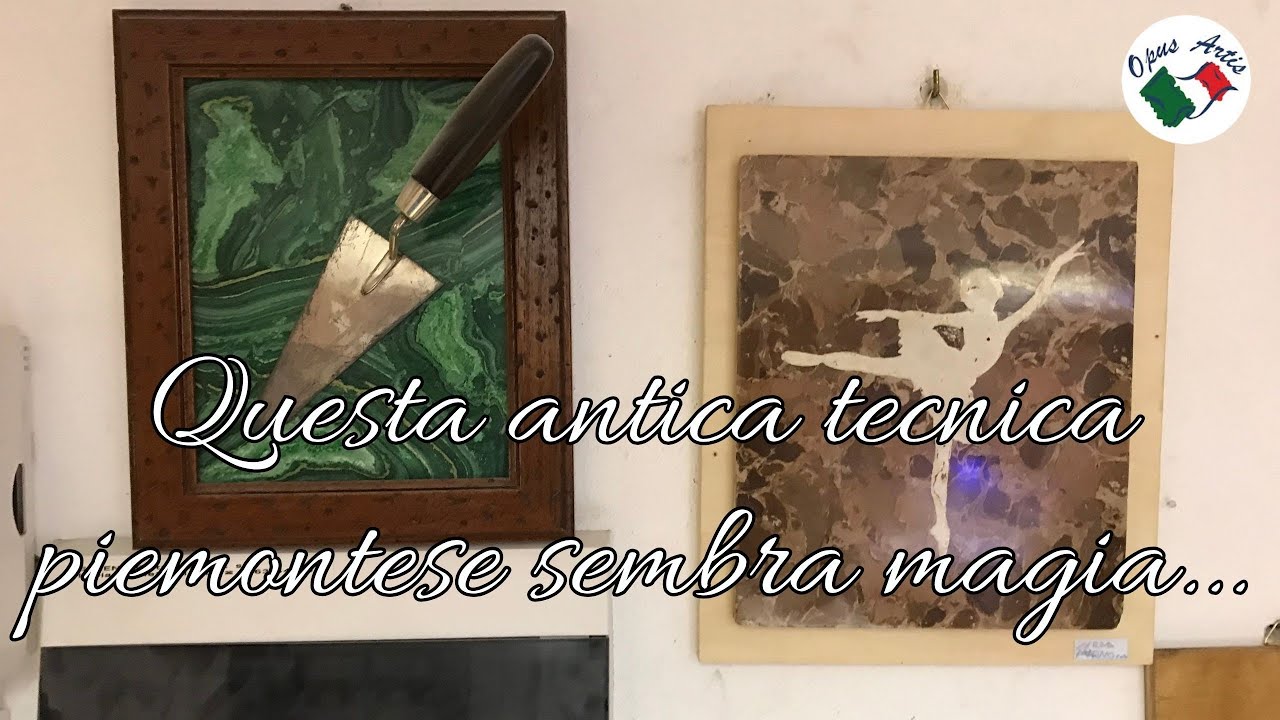 Questa antica tecnica piemontese sembra magia...